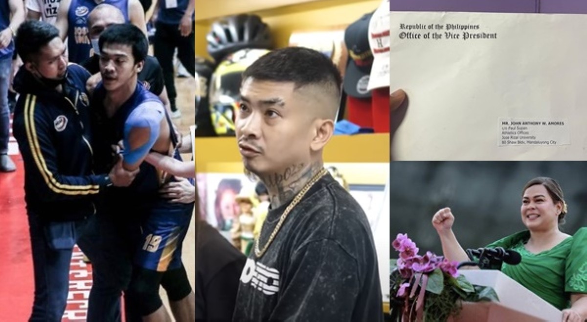 John Amores nagpunta kay Boss Toyo para ibenta JRU jersey, sulat ni VP Sara