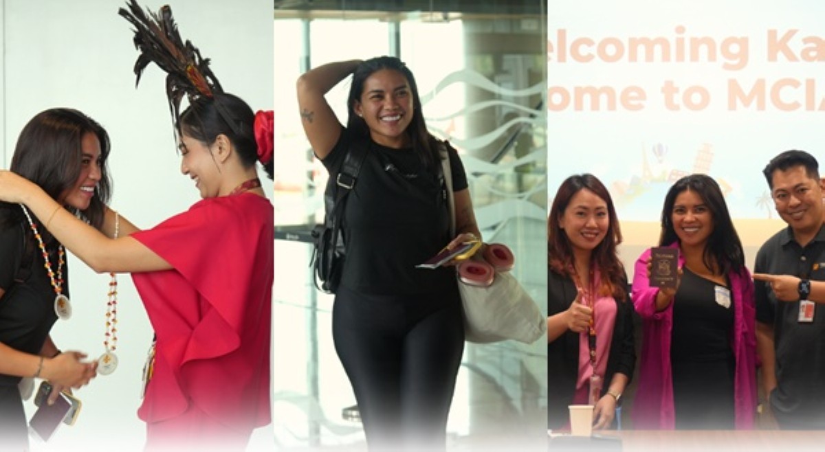 'No. 1 most traveled Filipino citizen globally' sinalubong sa Mactan airport