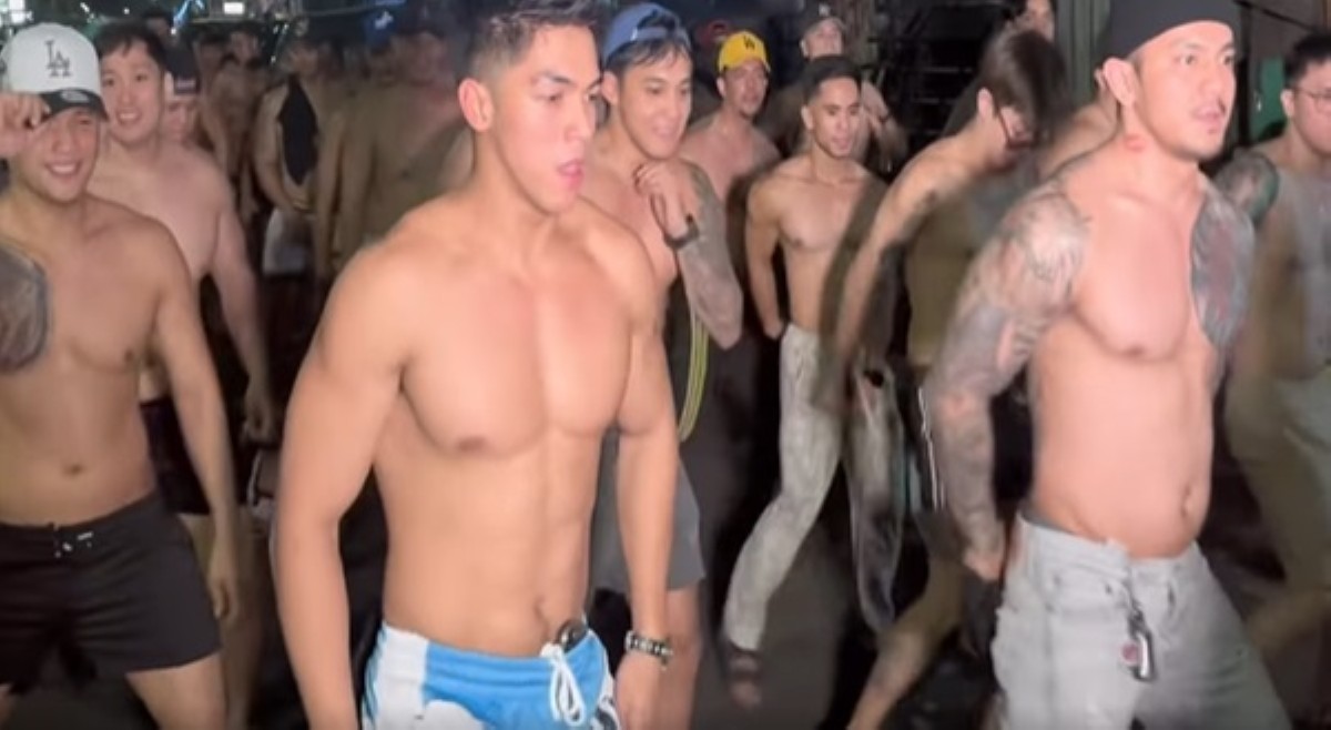 'Sarap este ang sayang maki-fiesta!' Dancing Machos sa Tondo, pinanggigilan kakisigan
