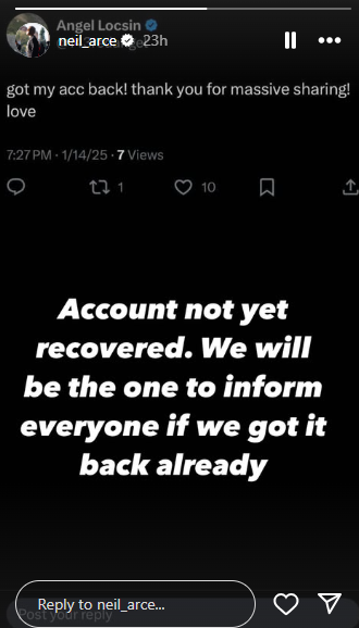Photo courtesy: Screenshot from Neil Arce (IG)