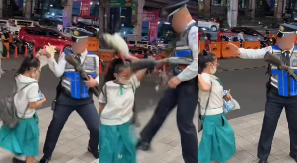 Sekyu ng isang mall, sinibak sa puwesto dahil sa ginawa sa batang sampaguita vendor
