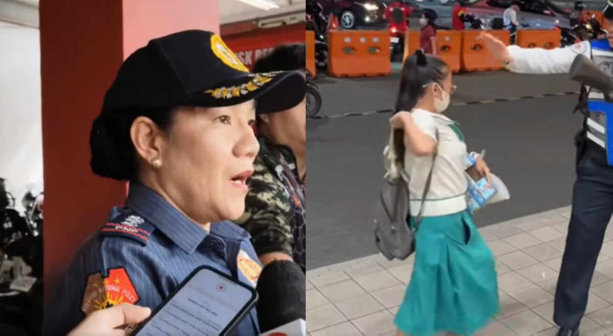 Mandaluyong Police, pinabulaanan na sindikato ang viral na batang sampaguita vendor