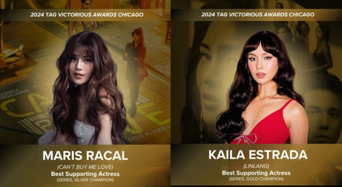 Maris, Kaila waging 'Best Supporting Actress' sa 2024 Tag Victorious Awards