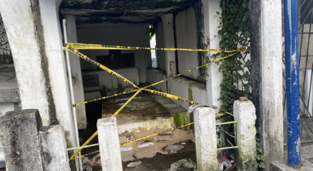 Lola, natagpuang patay at hubo't hubad sa isang sementeryo sa Sorsogon
