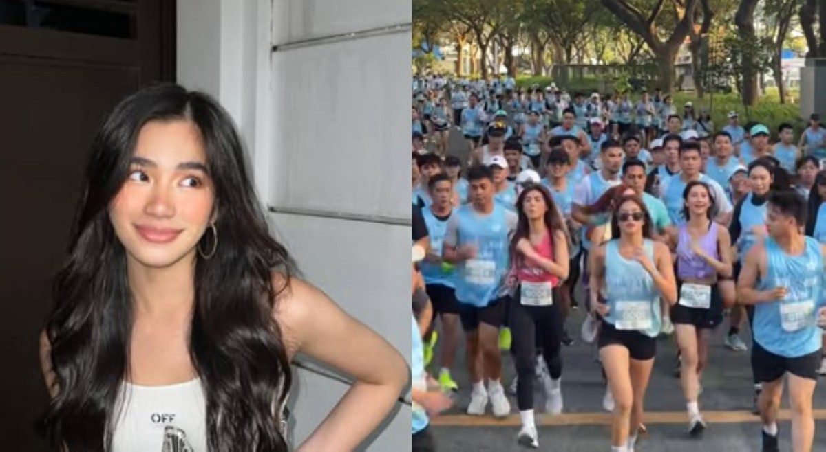 BINI Aiah, batak sa BINI Run 2025