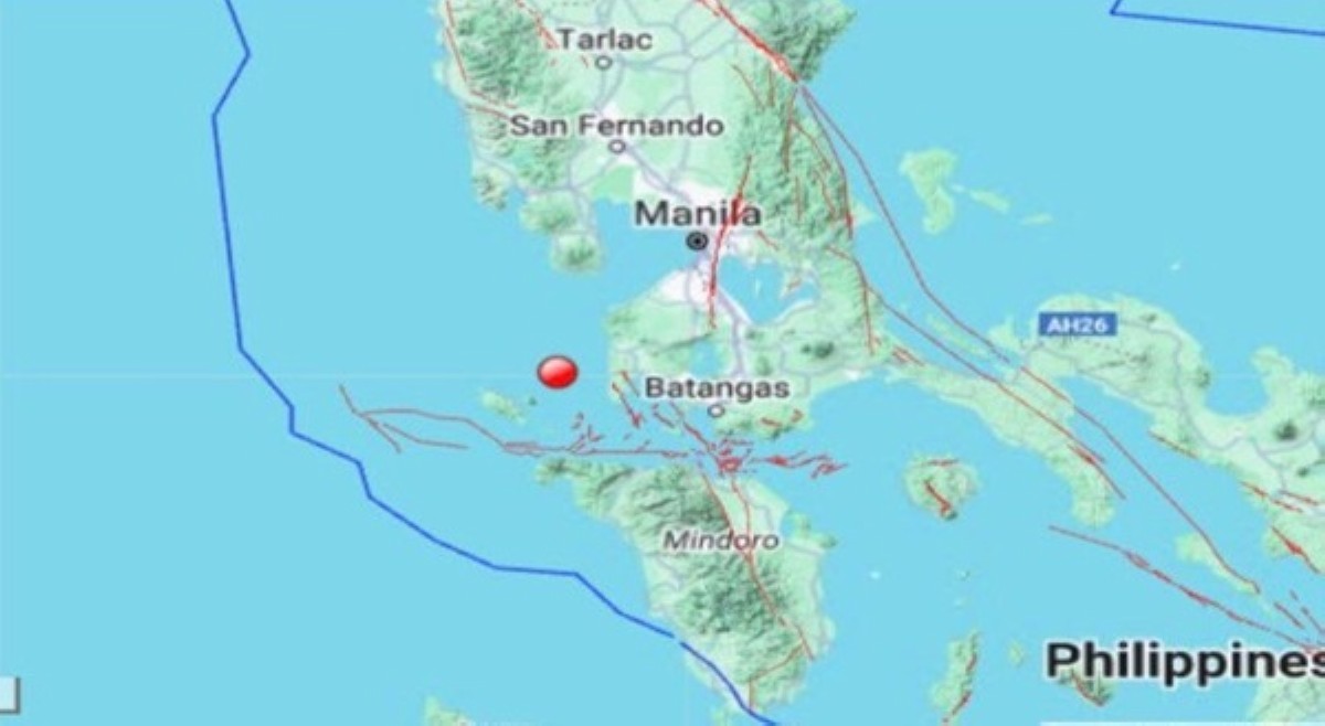 Calatagan, Batangas, niyanig ng 5.4-magnitude na lindol