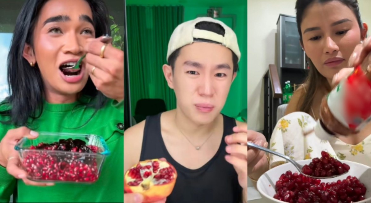 Tikiman time! Kakasa ka bang kainin ang Pomegranate?