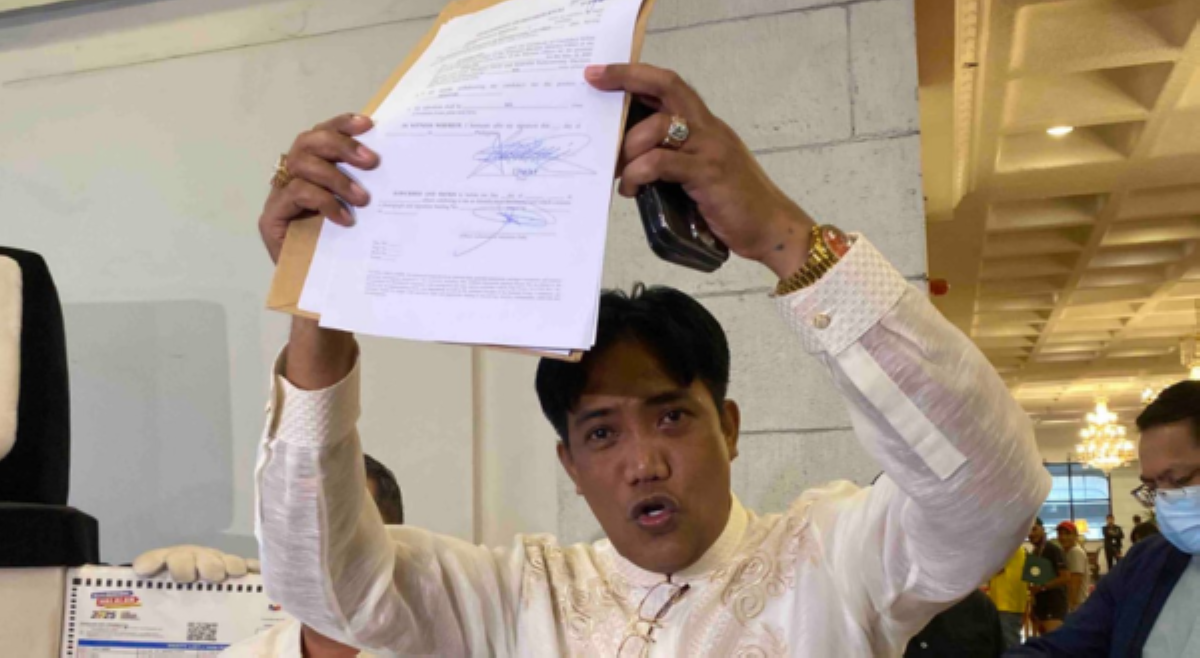 Leo Marcos, binawi kandidatura sa pagkasenador