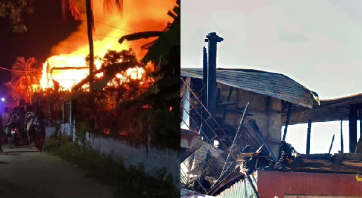 Senior citizen at mga alagang aso, patay matapos ma-trap sa nasusunog na bahay