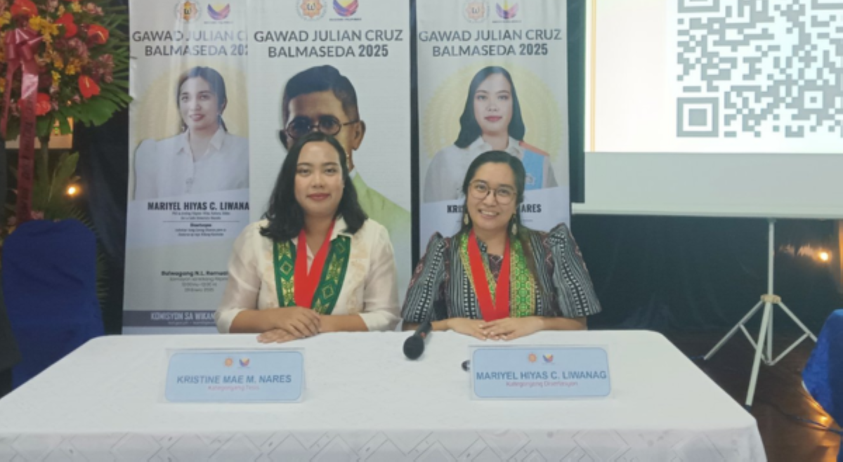 KILALANIN: Mga nagwagi sa Gawad Julian Cruz Balmaseda 2025 ng KWF