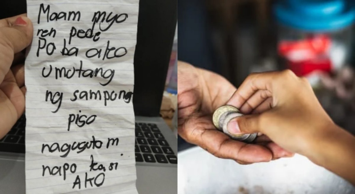 Grade 7 student na nangutang ng ₱10 sa kaniyang guro, kinaantigan
