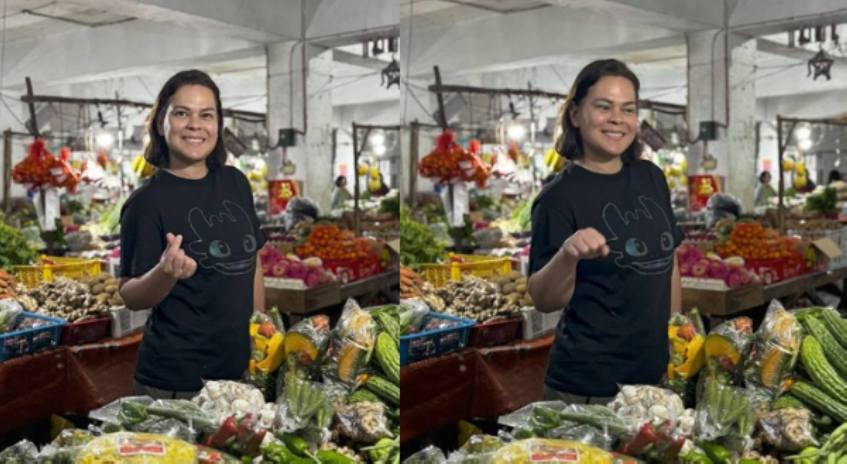 VP Sara, namili ng mga sariwang gulay sa Ifugao