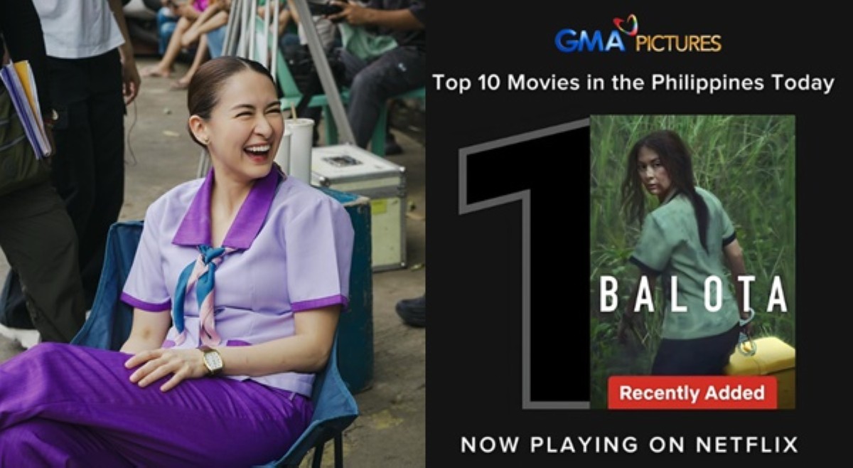 'Balota' ni Marian Rivera, namayagpag sa Netflix!