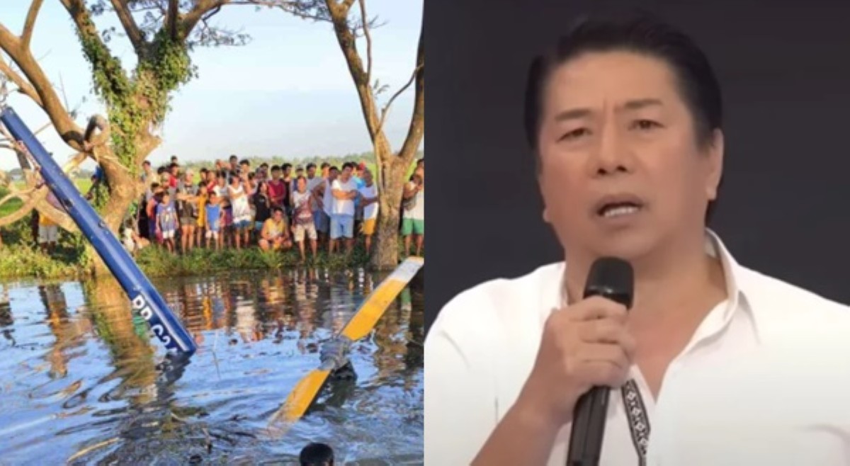 Namatay sa bumagsak na helicopter sa Nueva Ecija, piloto ni Willie Revillame