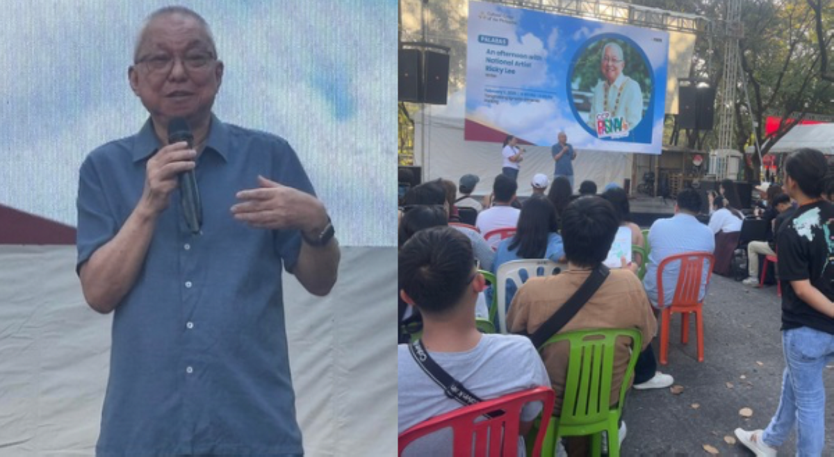 Ricky Lee, nagpa-meet-and-greet sa CCP Pasinaya 2025