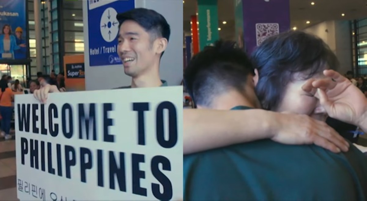 Julius Manalo, binisita sa Pilipinas ng Koreanang ina