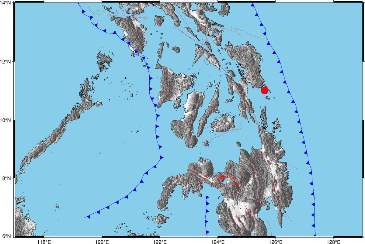 Eastern Samar, niyanig ng magnitude 4.3 na lindol