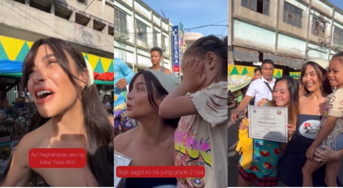 Yassi, sagot na tuition ng batang kapangalan niya sa Cebu City