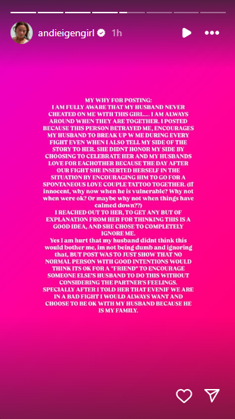 Photo courtesy: Screenshot from Andi Eigenmann (IG)