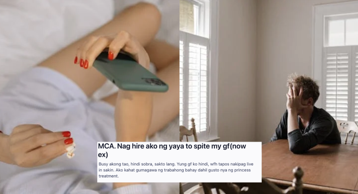 Lalaki, nag-hire ng yaya; suweldo nito, higit pa sa sahod ng 'palamunin' niyang ka-live in