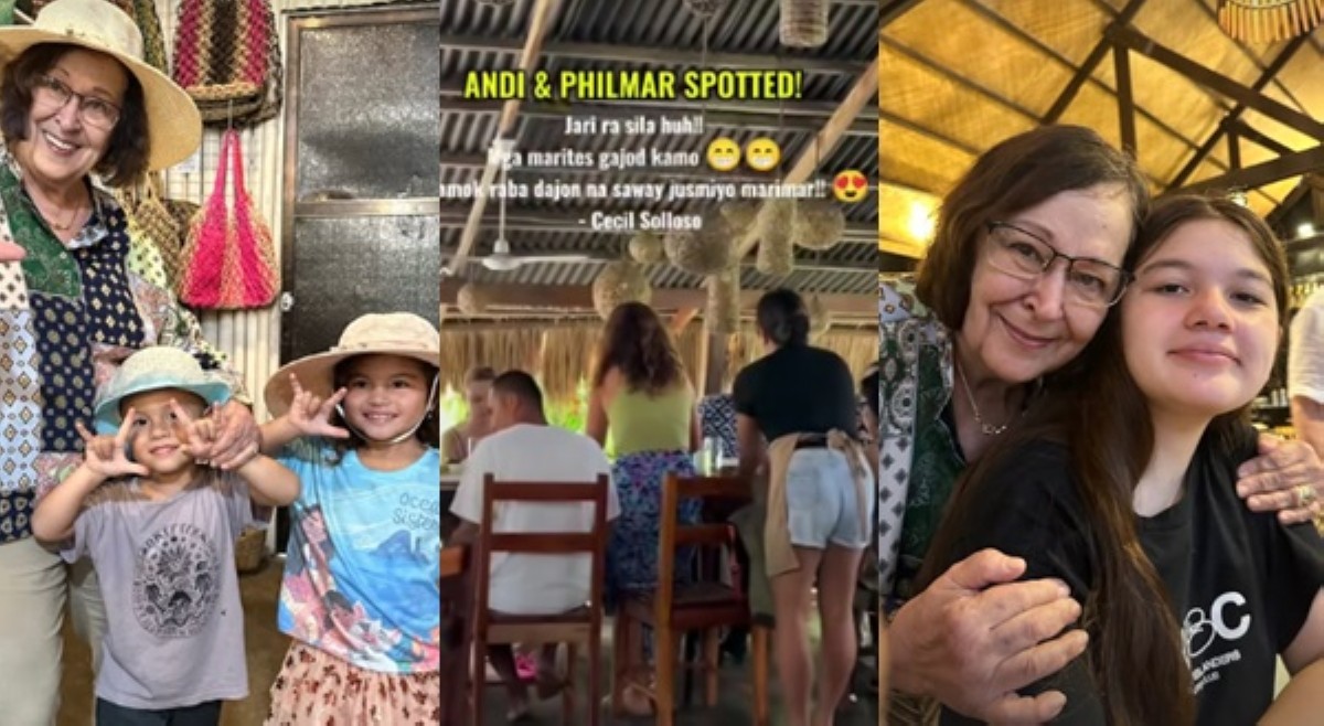Okay na ba? Andi at Philmar, naispatang kumakain daw kasama ang pamilya