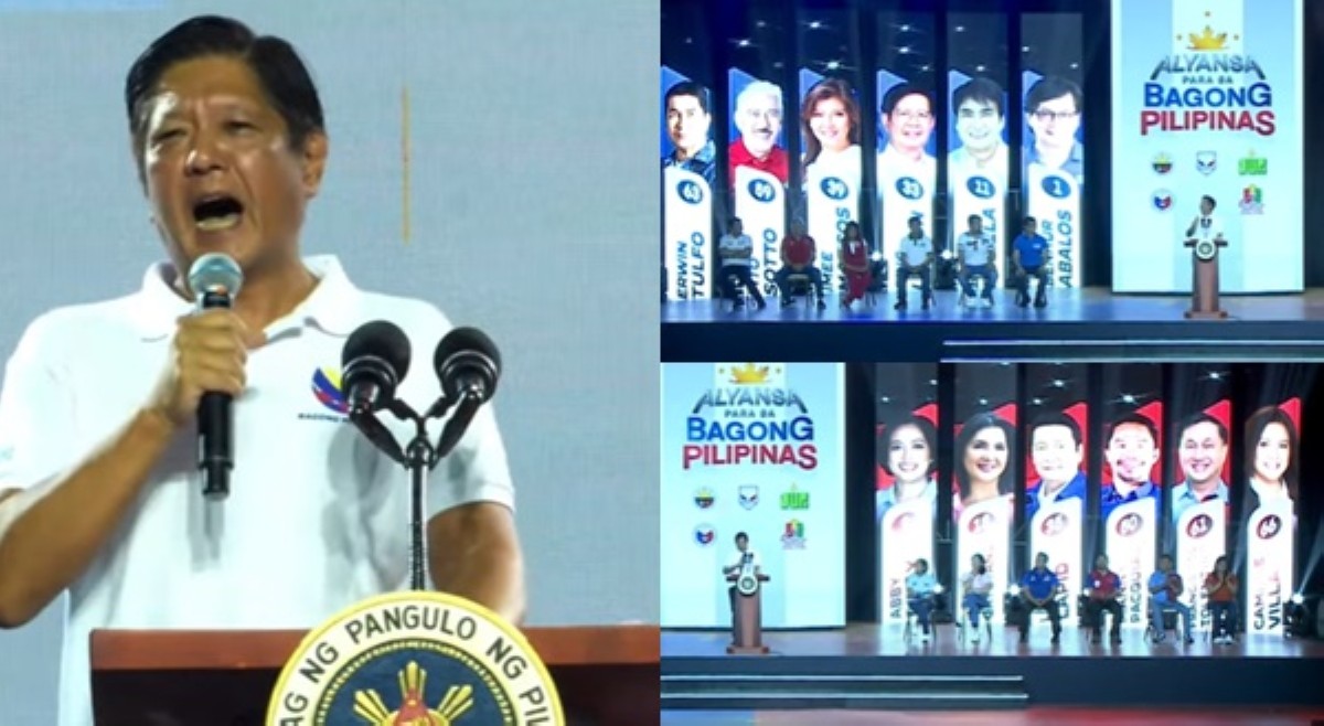 PBBM pabor sa Alyansa slate: 'I-shade n'yo na po lahat, gawin nating 12-0 resulta sa Senado!'