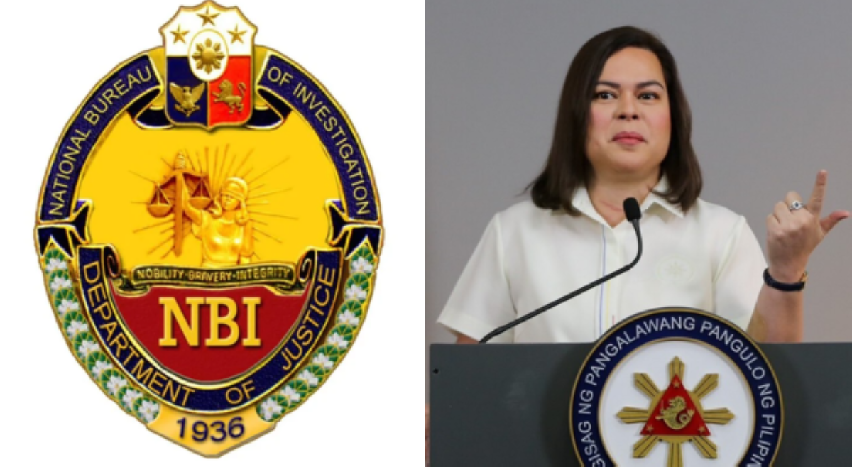 NBI, inirekomenda kasong 'sedisyon at grave threat' laban kay VP Sara
