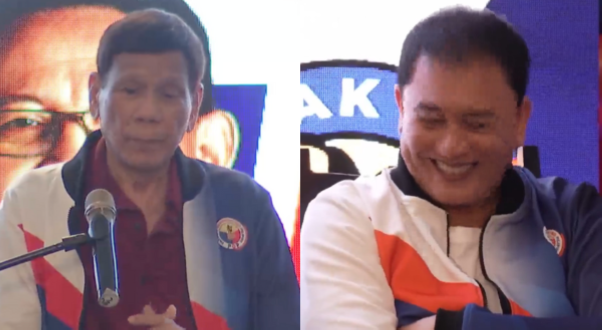 Ex-Pres. Duterte naalala si Philip Salvador bilang artista: 'Tinitingnan ko siya kung paano niya yakapin 'yong mga babae'