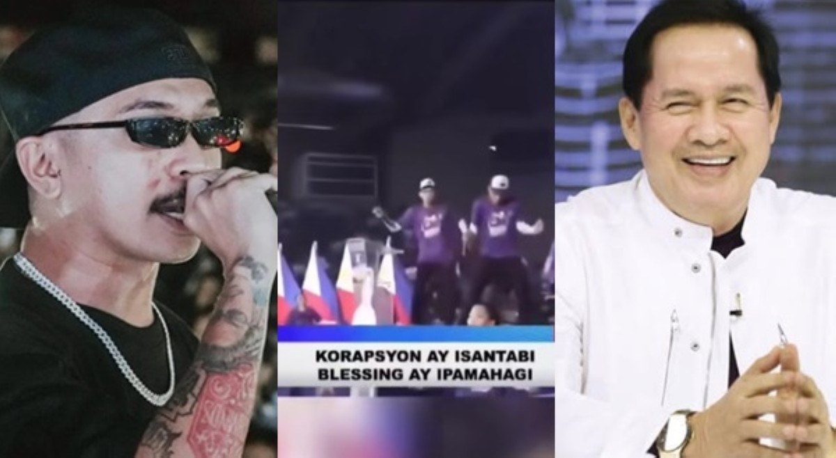 Rapper, sinita campaign jingle ni Quiboloy: 'Di pa nakaupo, nagnakaw na agad'