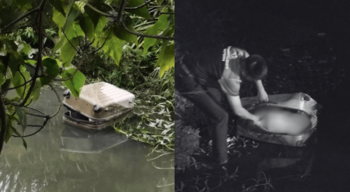 Bangkay ng babae, natagpuan sa loob ng maletang palutang-lutang sa ilog