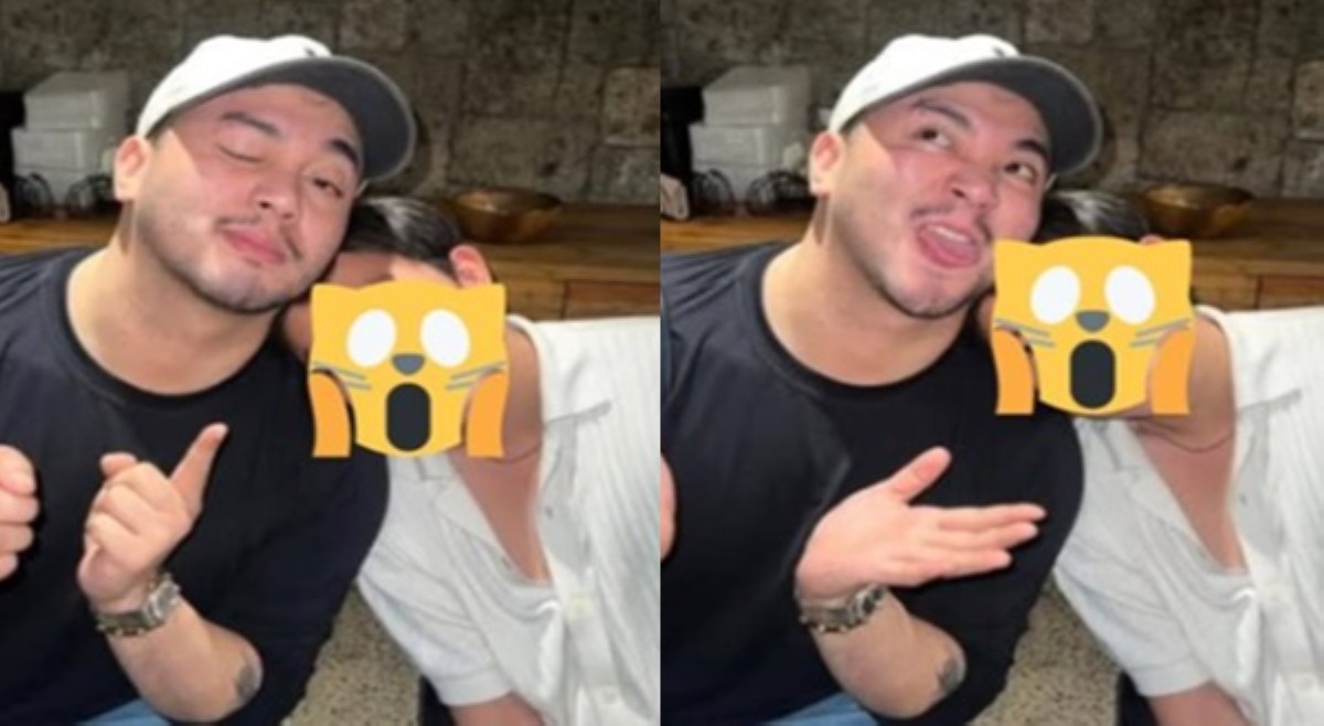 Picture ni Sofronio Vasquez at handler na nakasandal sa balikat niya, minalisya