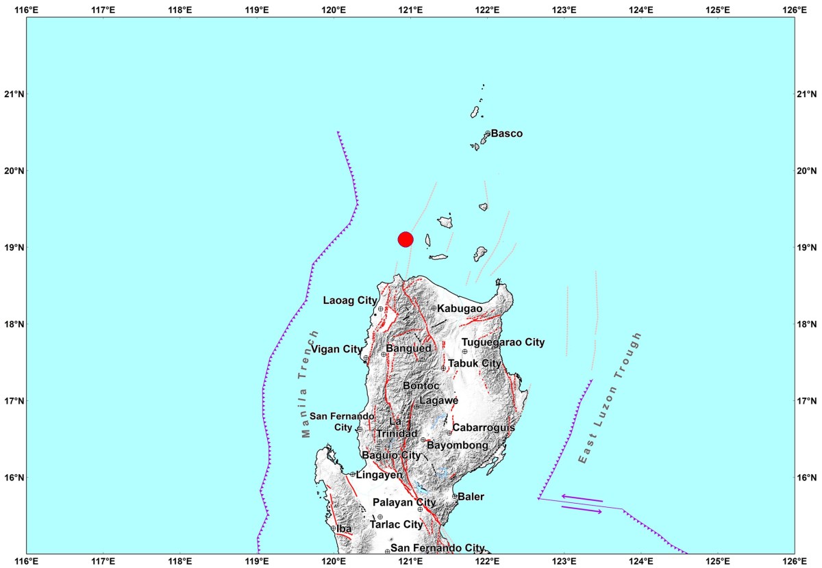 Cagayan, niyanig ng magnitude 4.2 na lindol