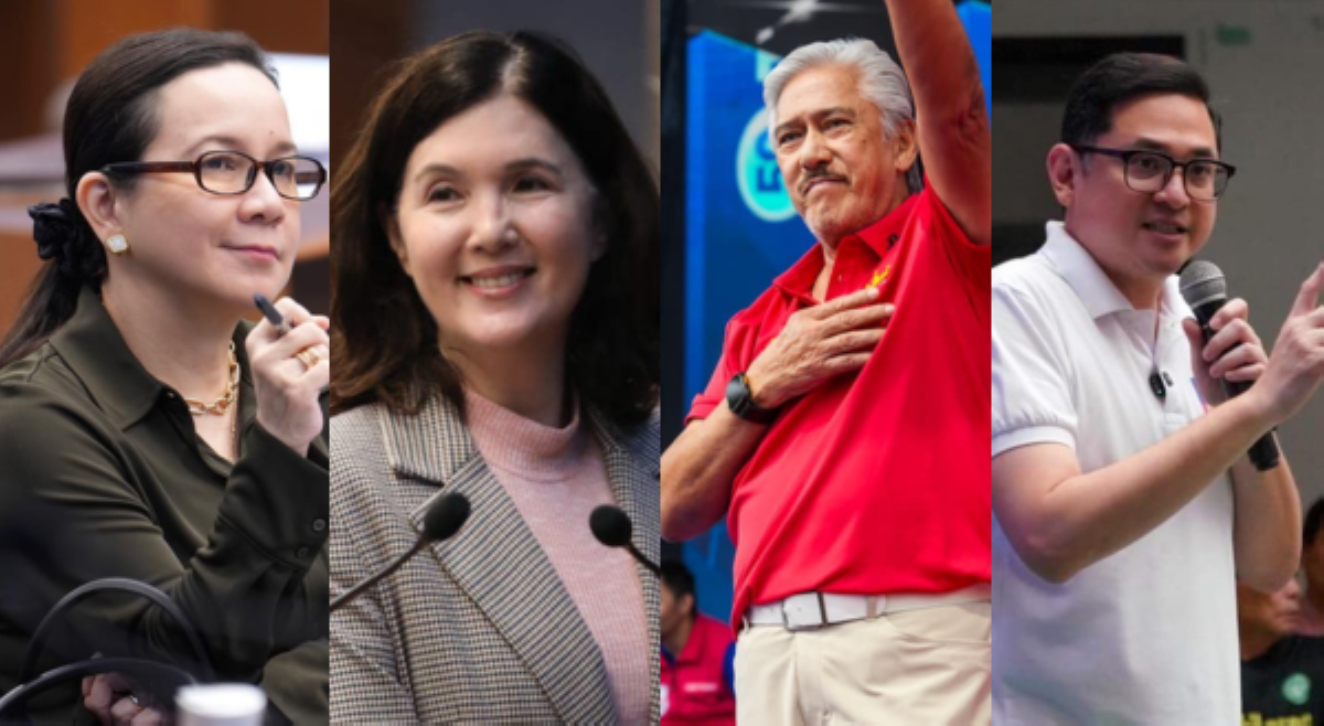 Sen. Grace Poe, inendorso sina Pia Cayetano, Tito Sotto at Bam Aquino sa pagkasenador