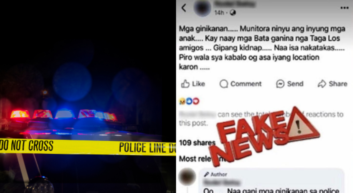 2 estudyanteng nag-cutting sa klase, nagpanggap na na-kidnap dahil walang pamasahe?