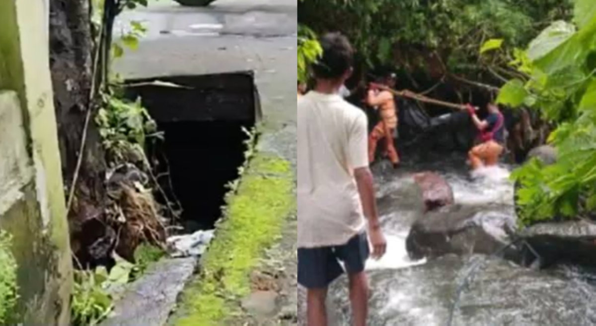 Maglola patay matapos  maanod sa imburnal