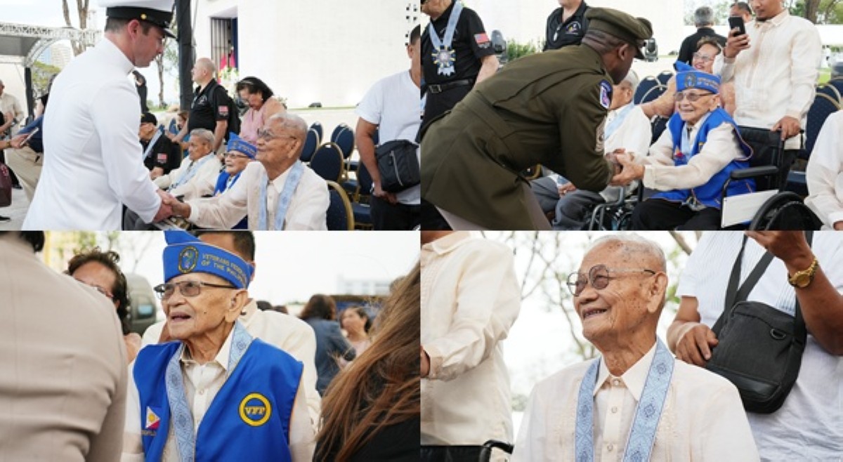 OVP, binigyang-pugay World War II veterans ng Davao City