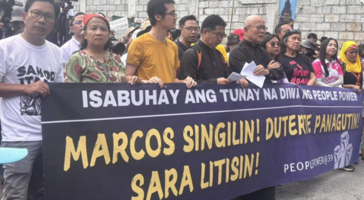 EDSA 39, ginunita ng iba&rsquo;t ibang grupo sa People Power Monument