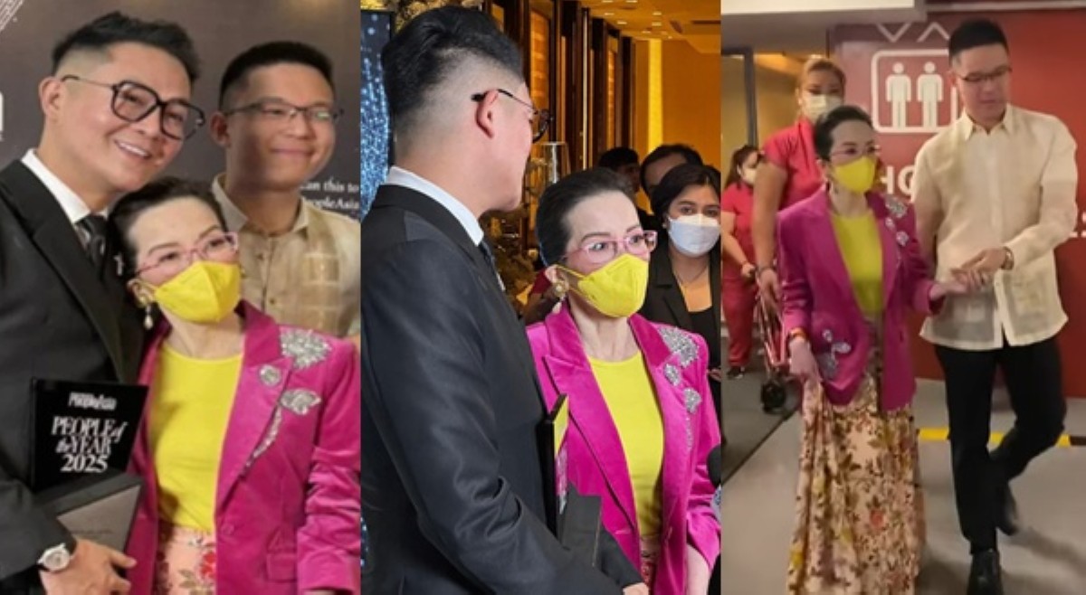 Kris nakadilaw at pink sa awards night, sakto sa EDSA39