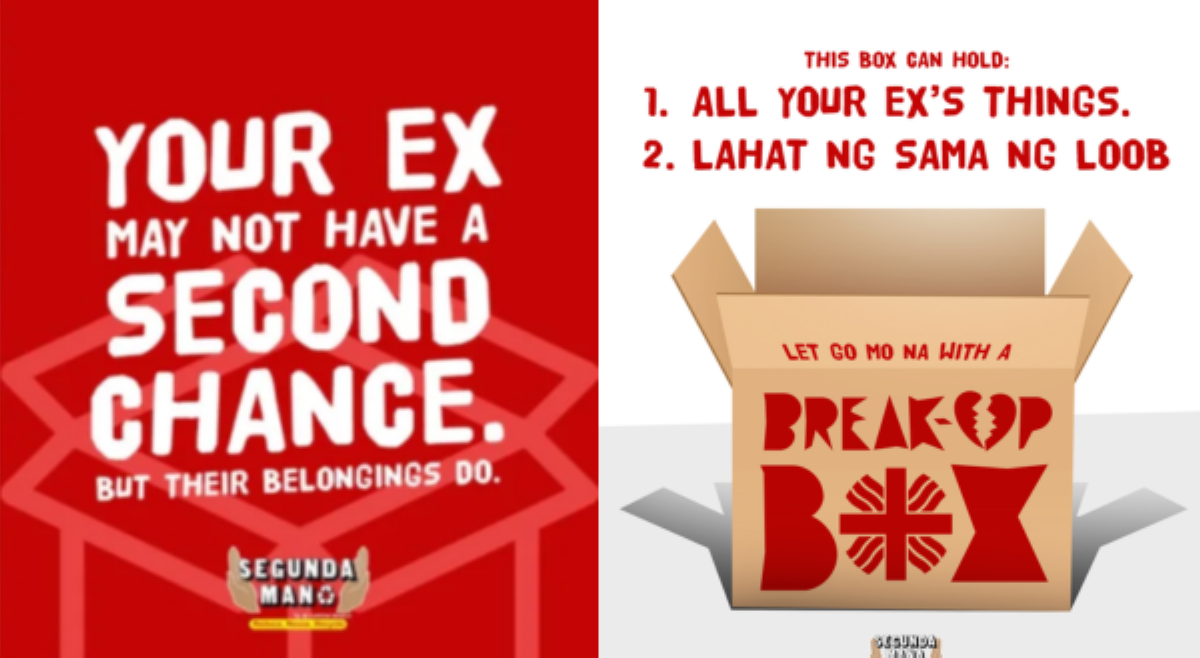 Break-up box: Ang kahong bukas tumanggap ng mga pinaglumaang alaala ng ex-jowa