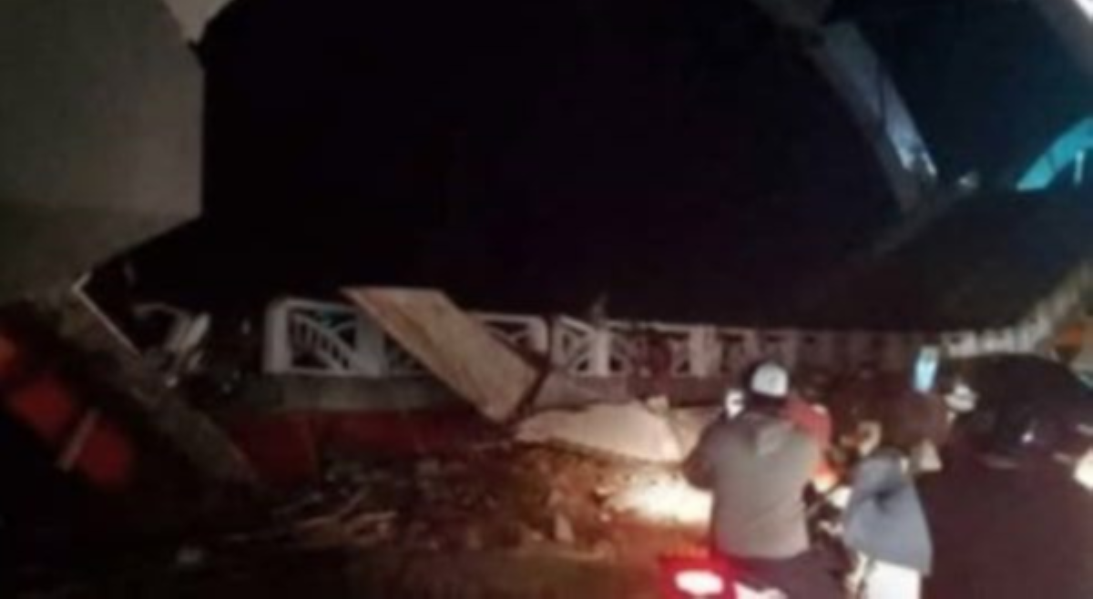 6 sugatan sa gumuhong bagong gawang tulay sa Isabela