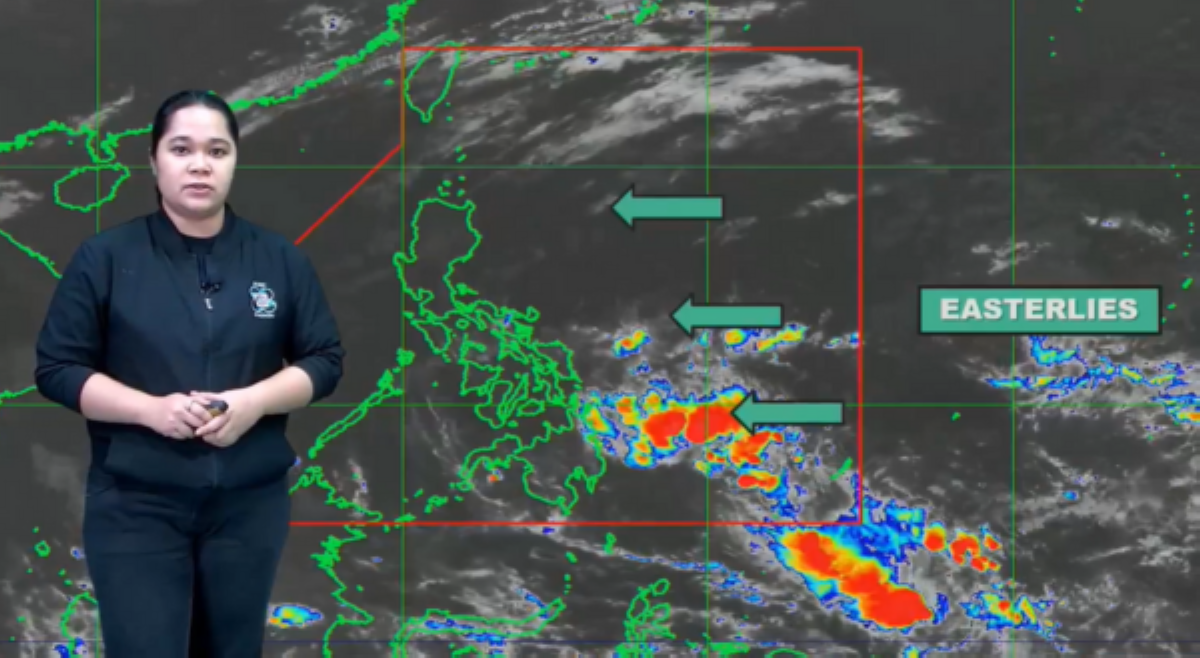Easterlies, nakaaapekto sa buong bansa &ndash; PAGASA