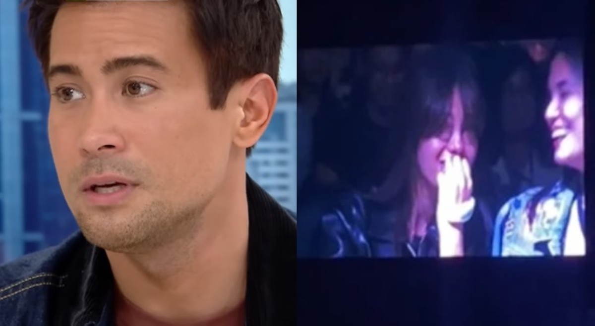 Sam Milby, nag-react sa pag-iyak ni Catriona Gray sa concert ni TJ Monterde