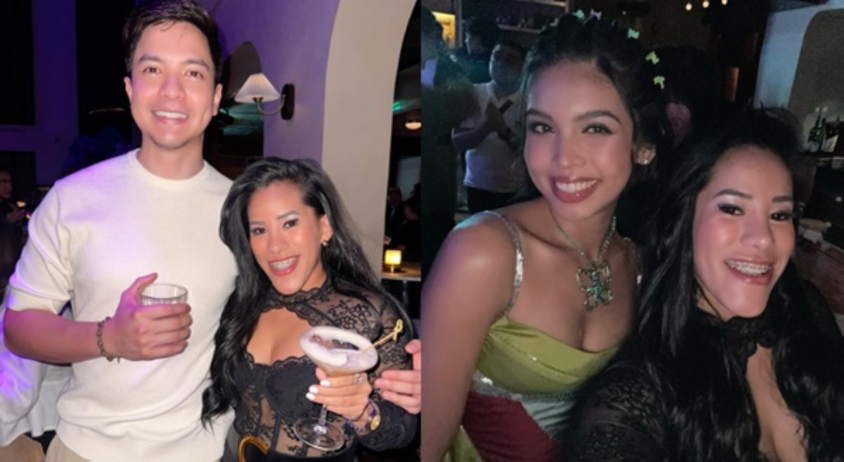 Alden Richards, naispatan sa birthday party ni Maine Mendoza