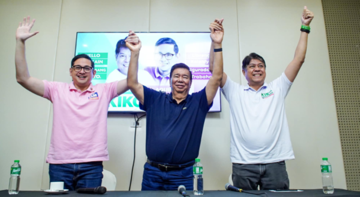 Franklin Drilon, inendorso sina Kiko Pangilinan at Bam Aquino