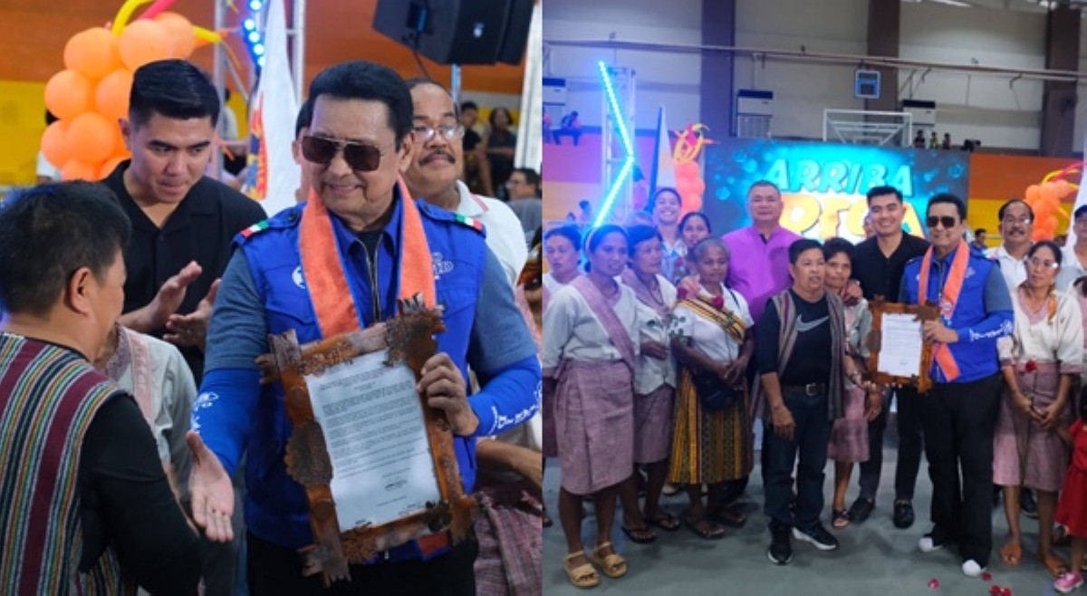 Sen. Lito Lapid, 'Honorary Chieftain' ng tribong Agta