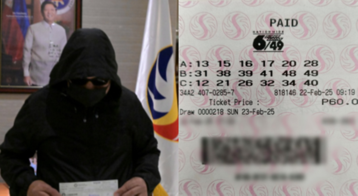 After 41 years? Cebuano, kumubra na ng ₱109-M Super Lotto 6/49 jackpot prize