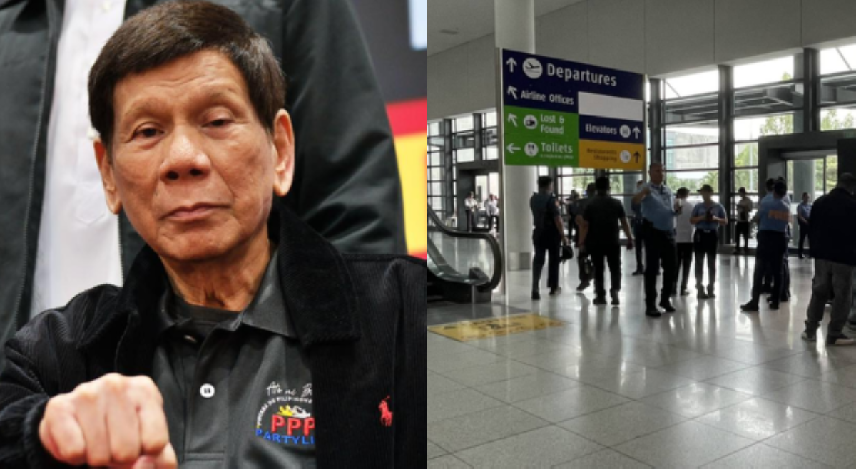 Pagdating ni dating Pangulong Duterte sa Pinas, napaaga