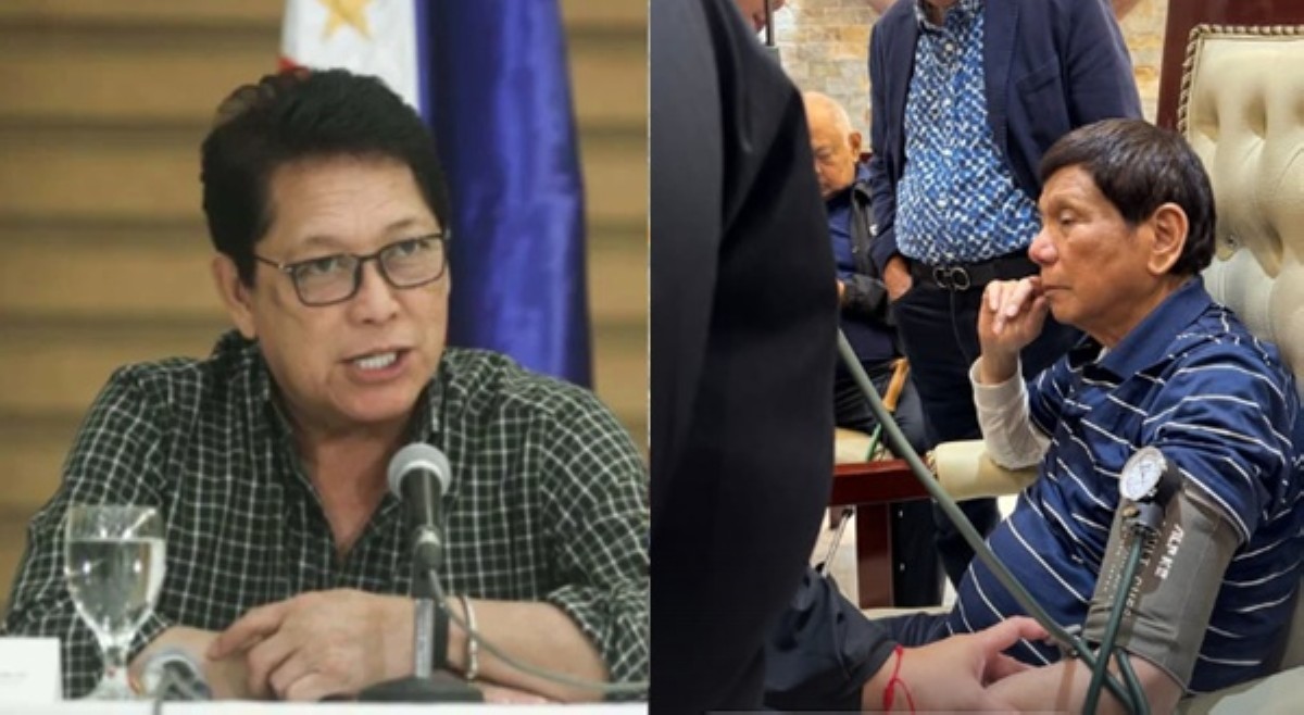 Bello kinumpirmang sa Veterans Memorial Medical Center dadalhin si FPRRD