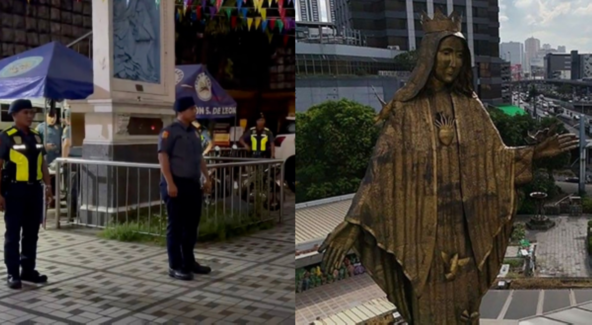 EDSA Shrine, bantay-sarado na ng mga awtoridad