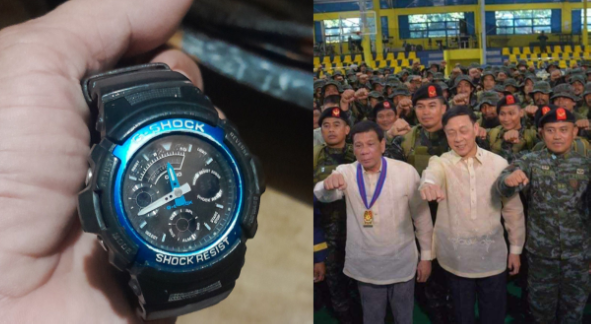 Opisyal ng PNP, inalala ang ibinigay sa kaniyang relo ni FPRRD